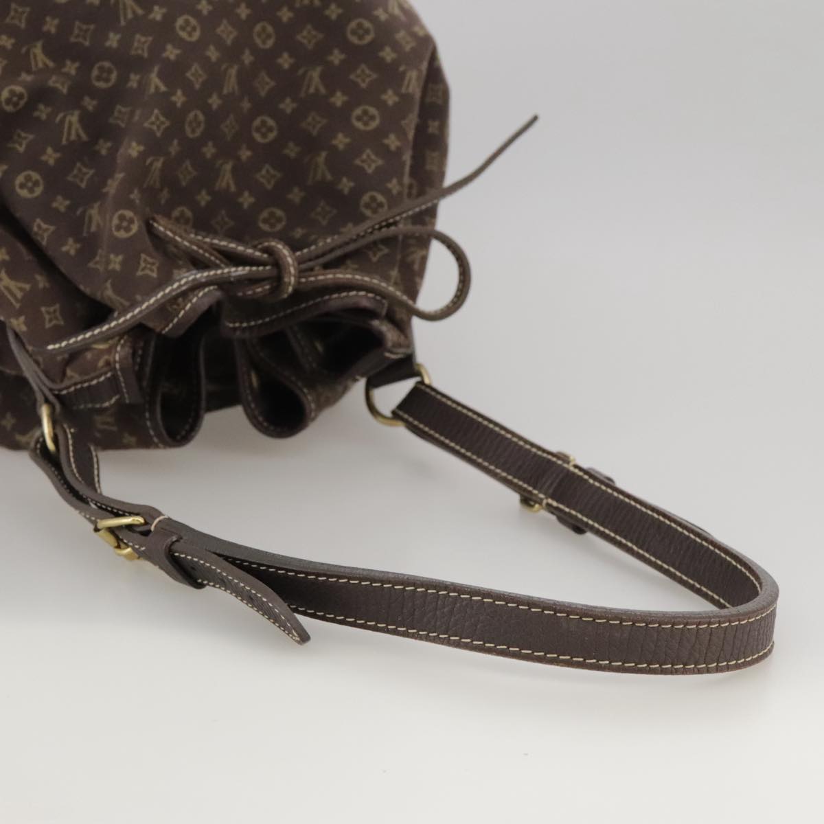 Louis Vuitton Noe Brown Canvas Shoulder Bag