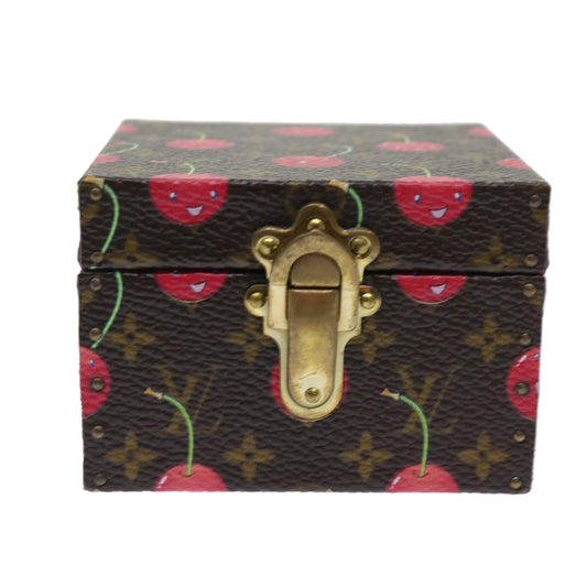 Louis Vuitton Boîte À Bijoux Brown Canvas Jewelleryset Jewelry
