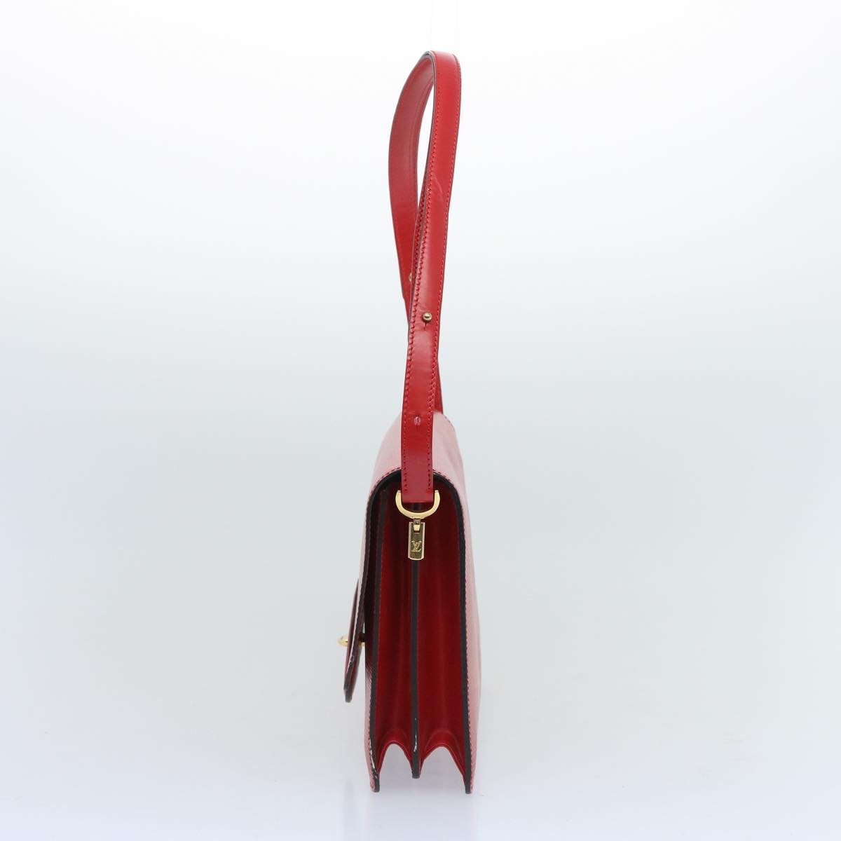 Louis Vuitton Friedland Red Leather Shoulder Bag