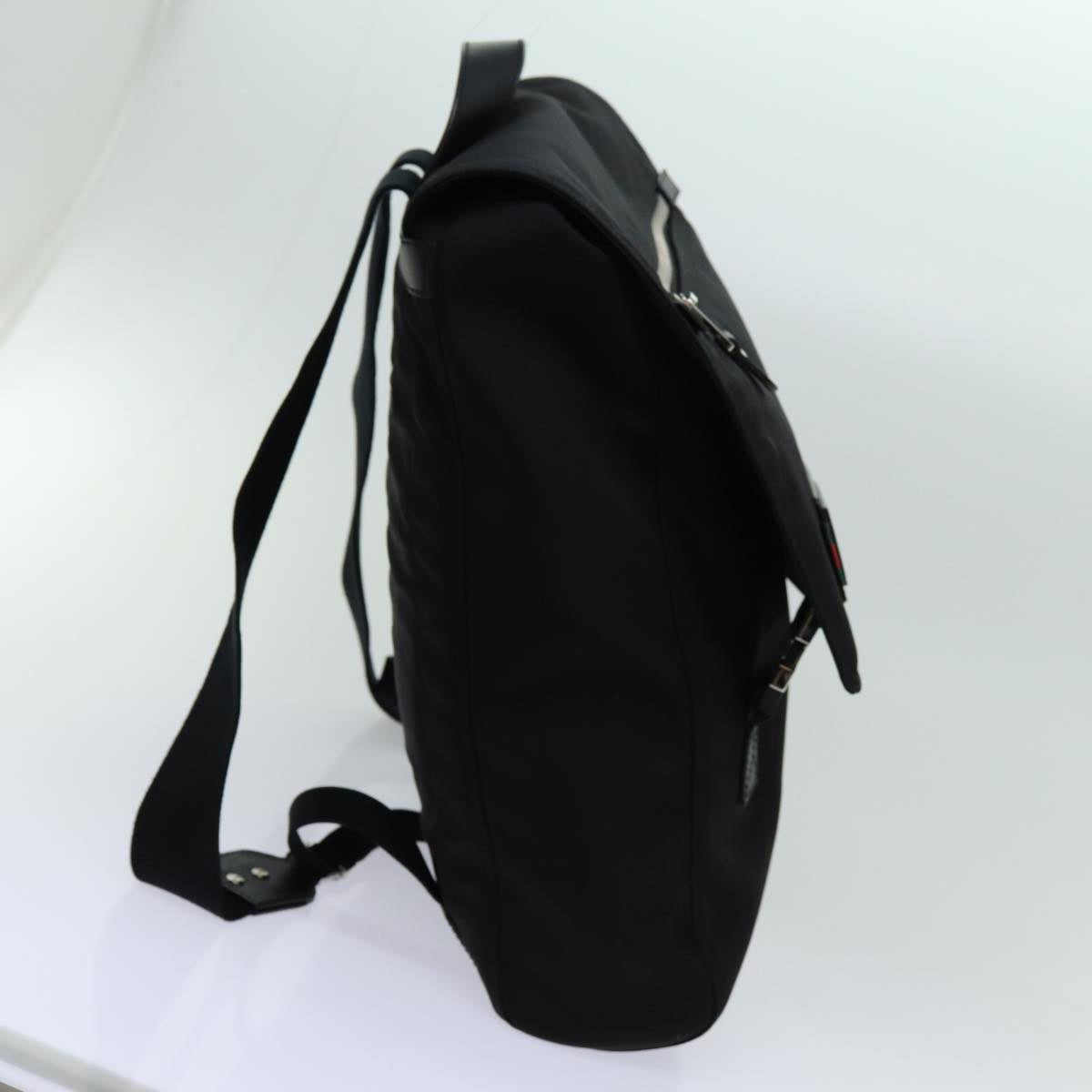 Gucci Sherry Black Synthetic Backpack Bag