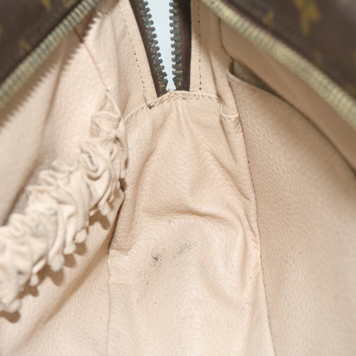 Louis Vuitton Trousse De Toilette Brown Canvas Clutch Bag