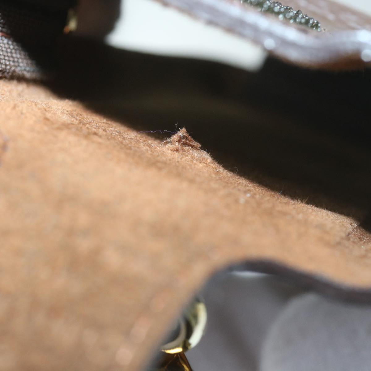 Louis Vuitton Etui Téléphone Brown Canvas Phone Jewelry