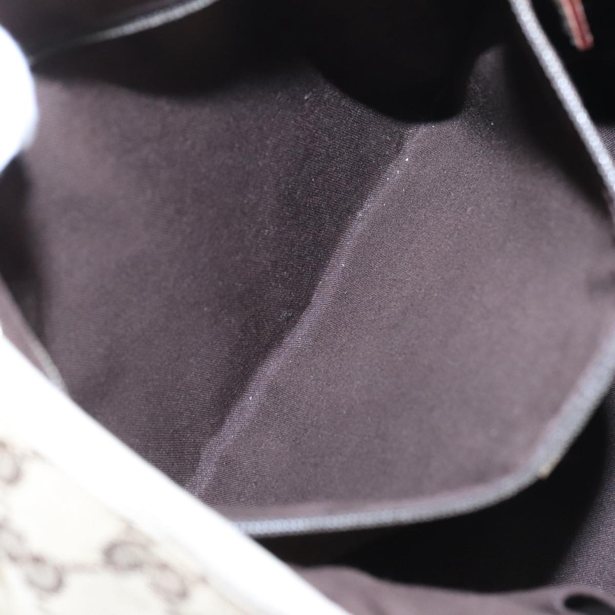Gucci Beige Canvas Shoulder Bag