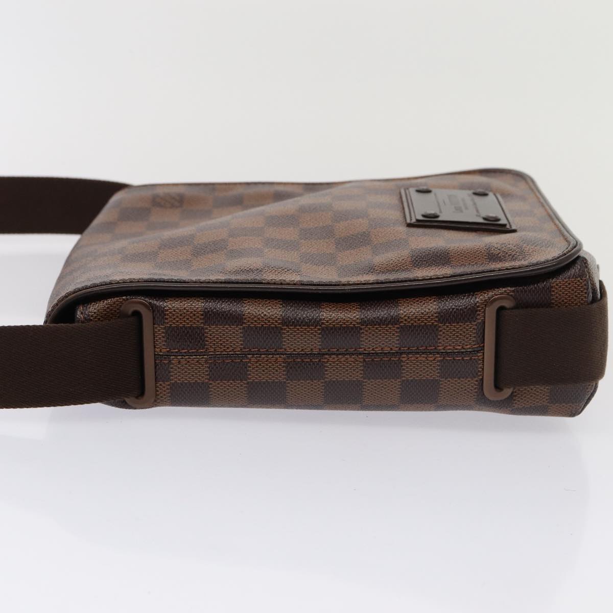 Louis Vuitton Brooklyn Brown Canvas Shoulder Bag