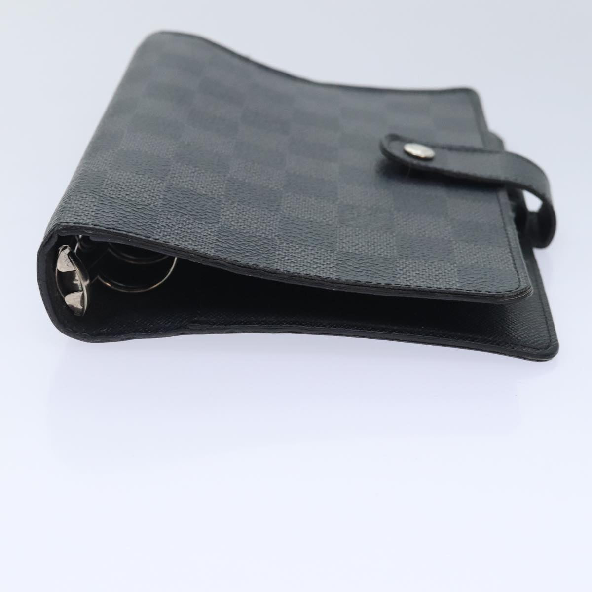 Louis Vuitton Agenda Cover Grey Canvas Wallet