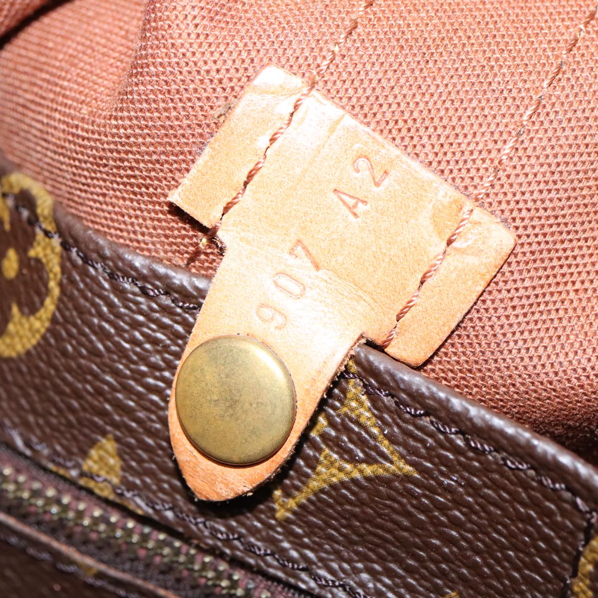 Louis Vuitton Randonnée Brown Canvas Shoulder Bag