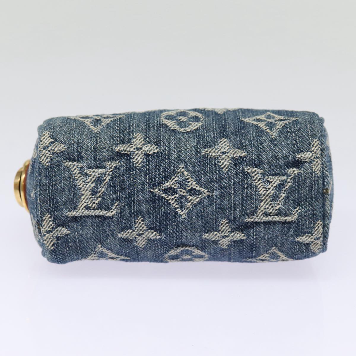 Louis Vuitton Trousse Pochette Blue Denim - Jeans Wallet