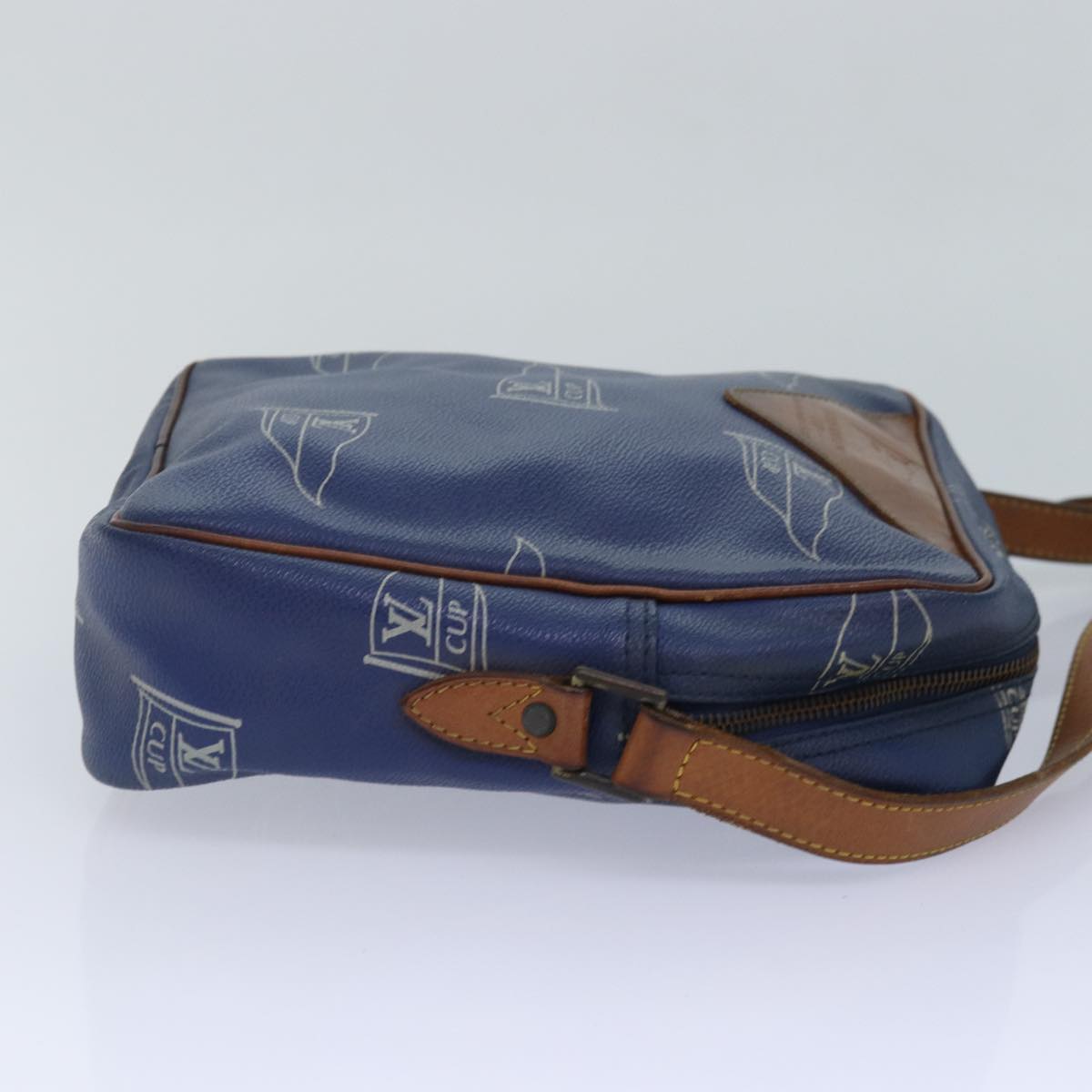 Louis Vuitton San Diego Blue Canvas Shoulder Bag
