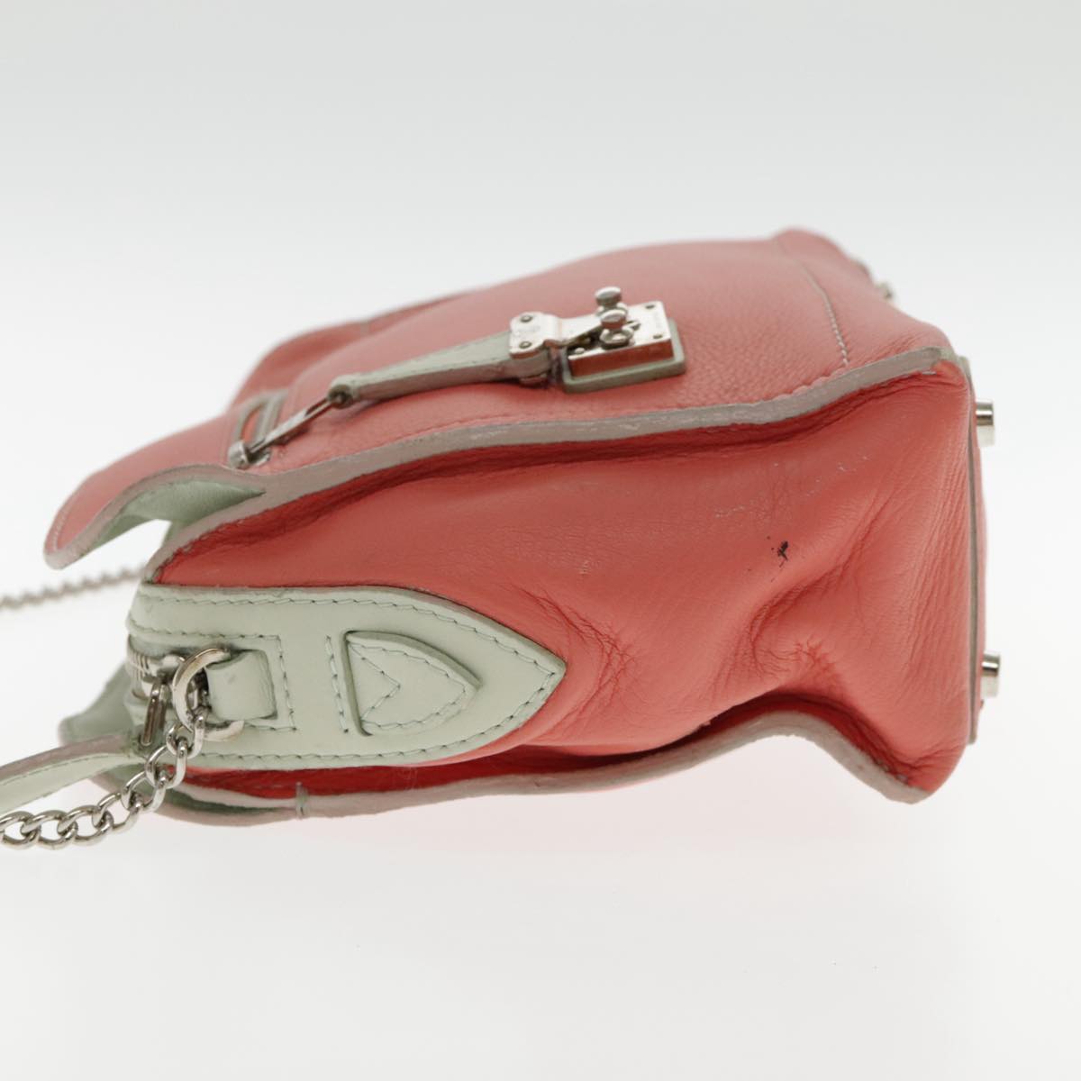 Louis Vuitton Pink Leather Shoulder Bag