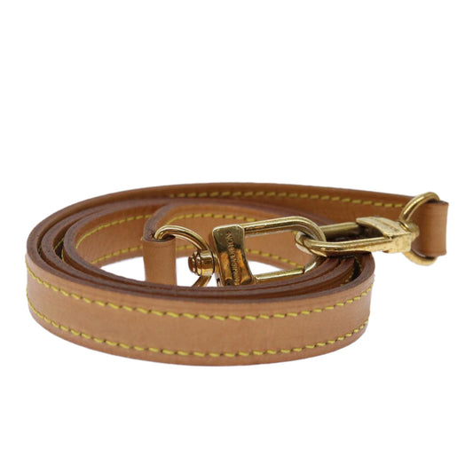 Louis Vuitton Bandoulière De Sac Beige Leather Bag Jewelry ()
