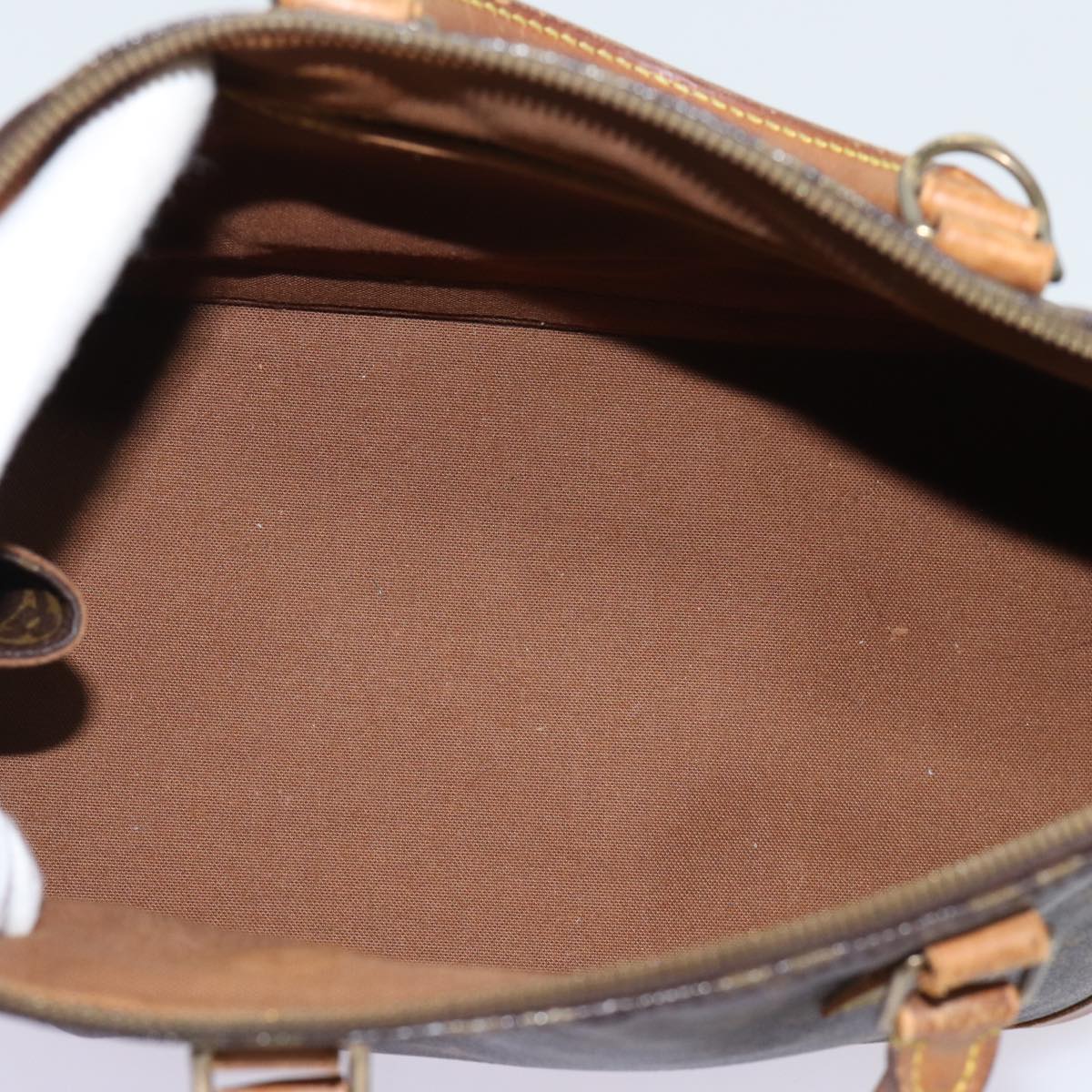 Louis Vuitton Alma Brown Canvas Handbag