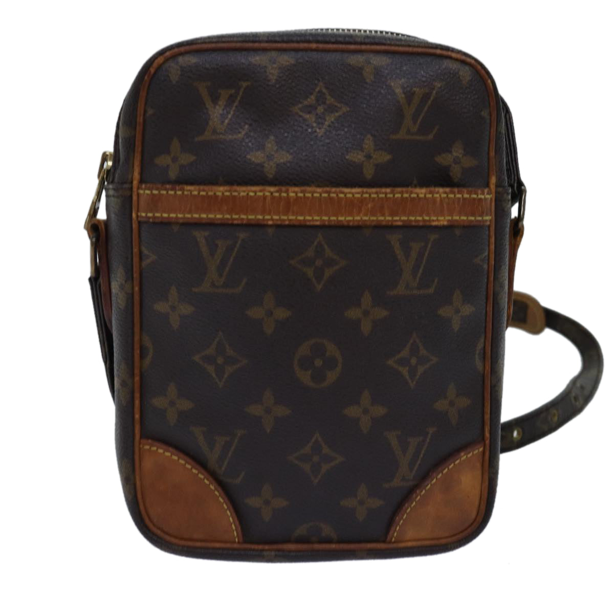 Louis Vuitton Danube Black Canvas Shoulder Bag