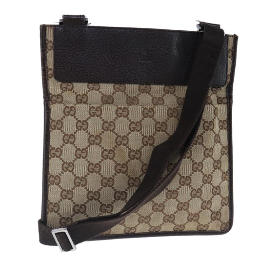 Gucci Gg Canvas Brown Canvas Shoulder Bag ()
