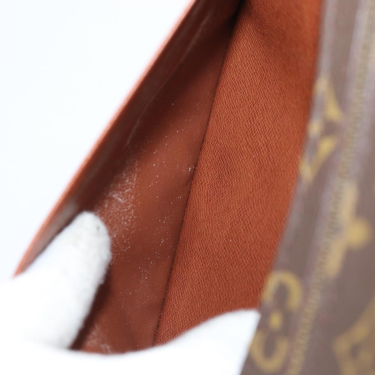 Louis Vuitton Pochette Rabat Brown Canvas Clutch Bag