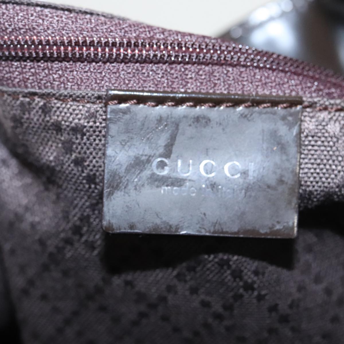 Gucci Bamboo Black Synthetic Handbag