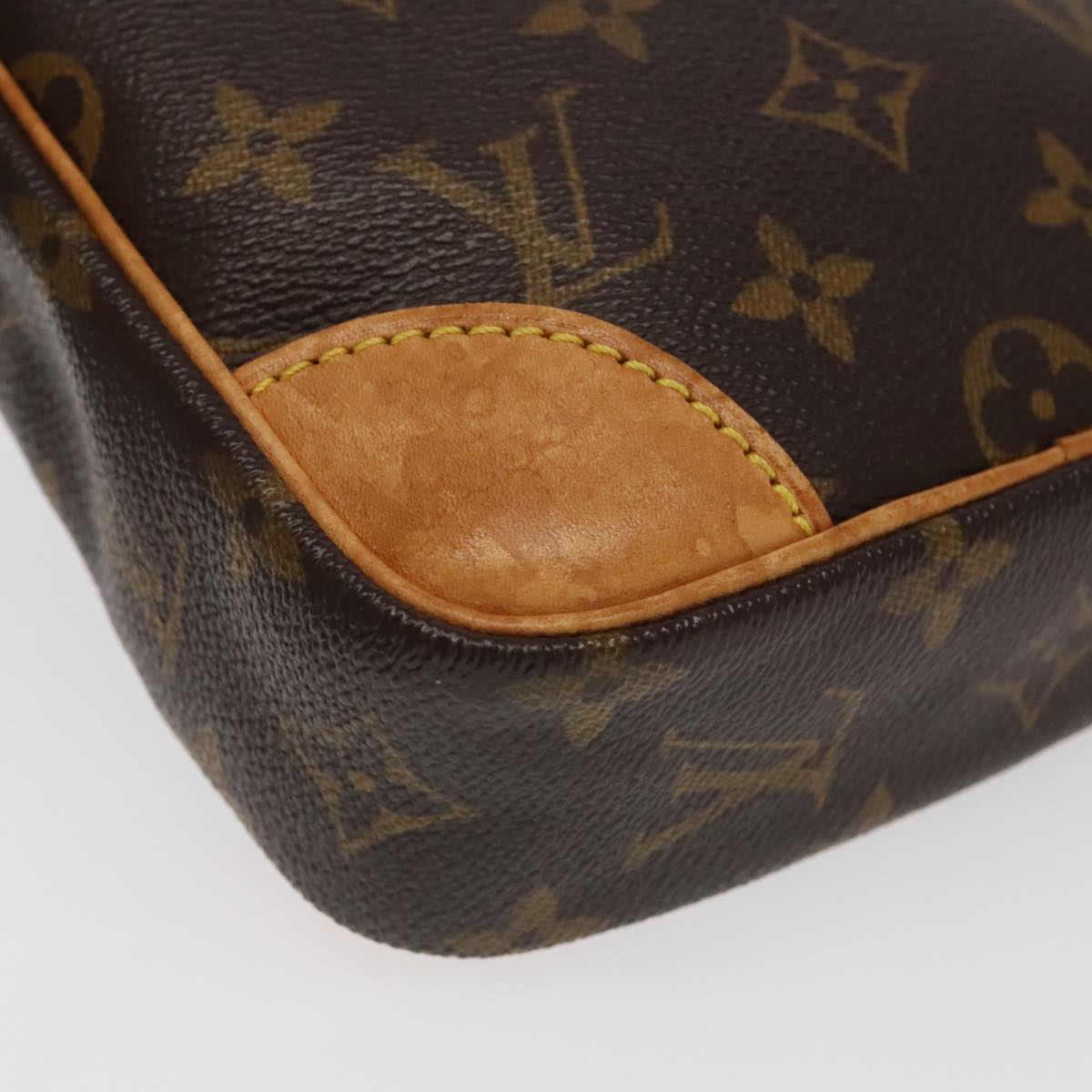 Louis Vuitton Danube Brown Canvas Shoulder Bag