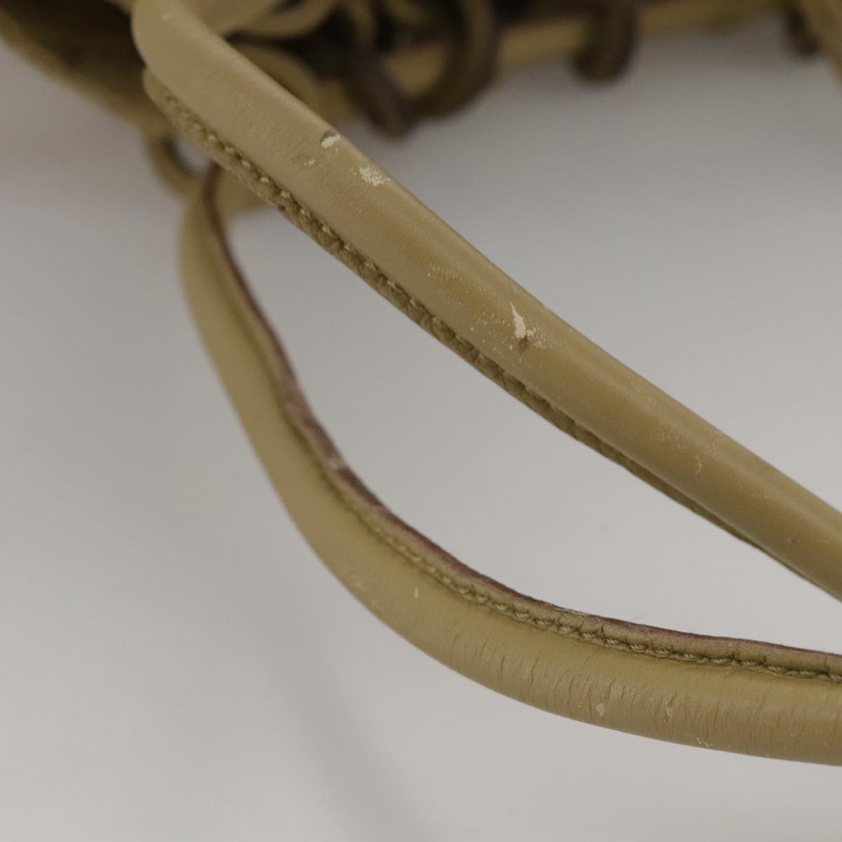 Gucci Beige Canvas Shoulder Bag