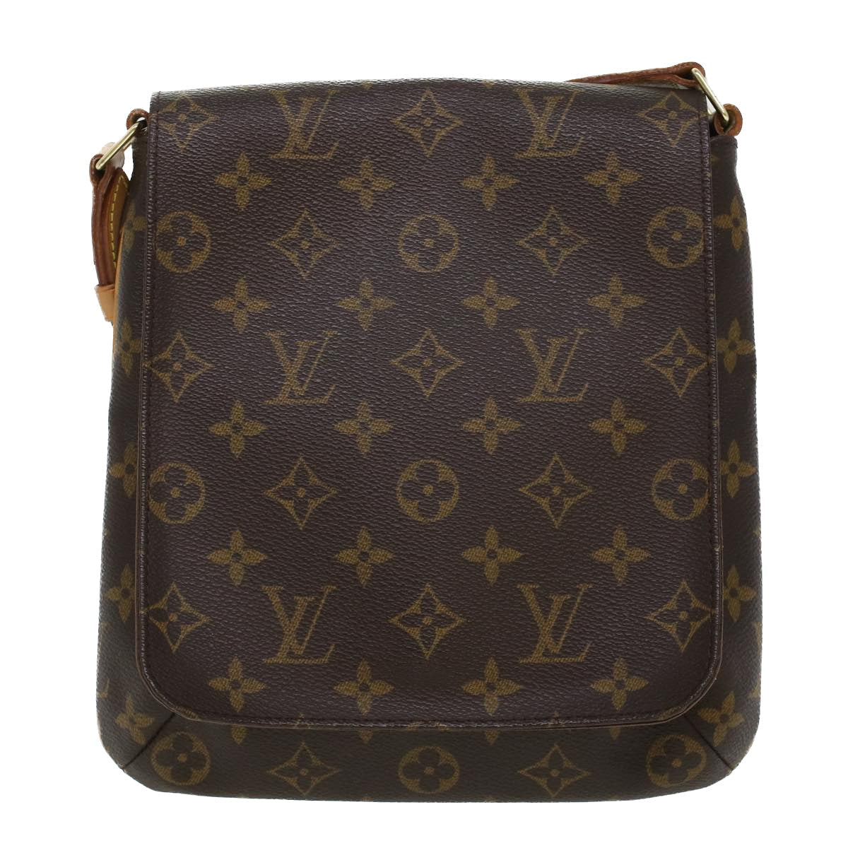 Louis Vuitton Musette Brown Canvas Shoulder Bag