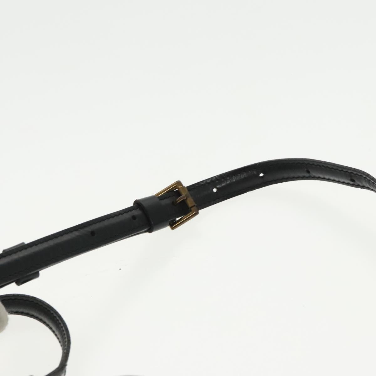 Louis Vuitton Trocadéro Black Leather Shoulder Bag