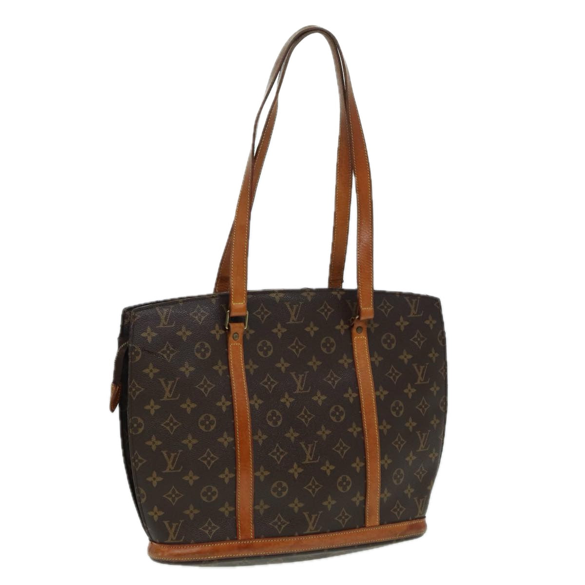 Louis Vuitton Babylone Brown Canvas Tote Bag