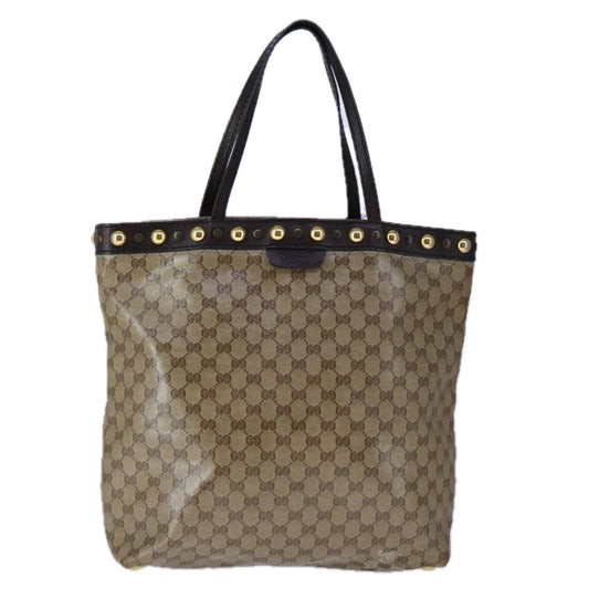 Gucci Gg Canvas Beige Canvas Tote Bag ()