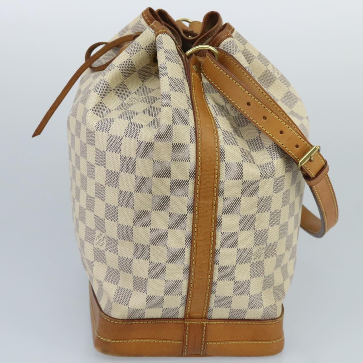 Louis Vuitton Noe Grey Canvas Shoulder Bag