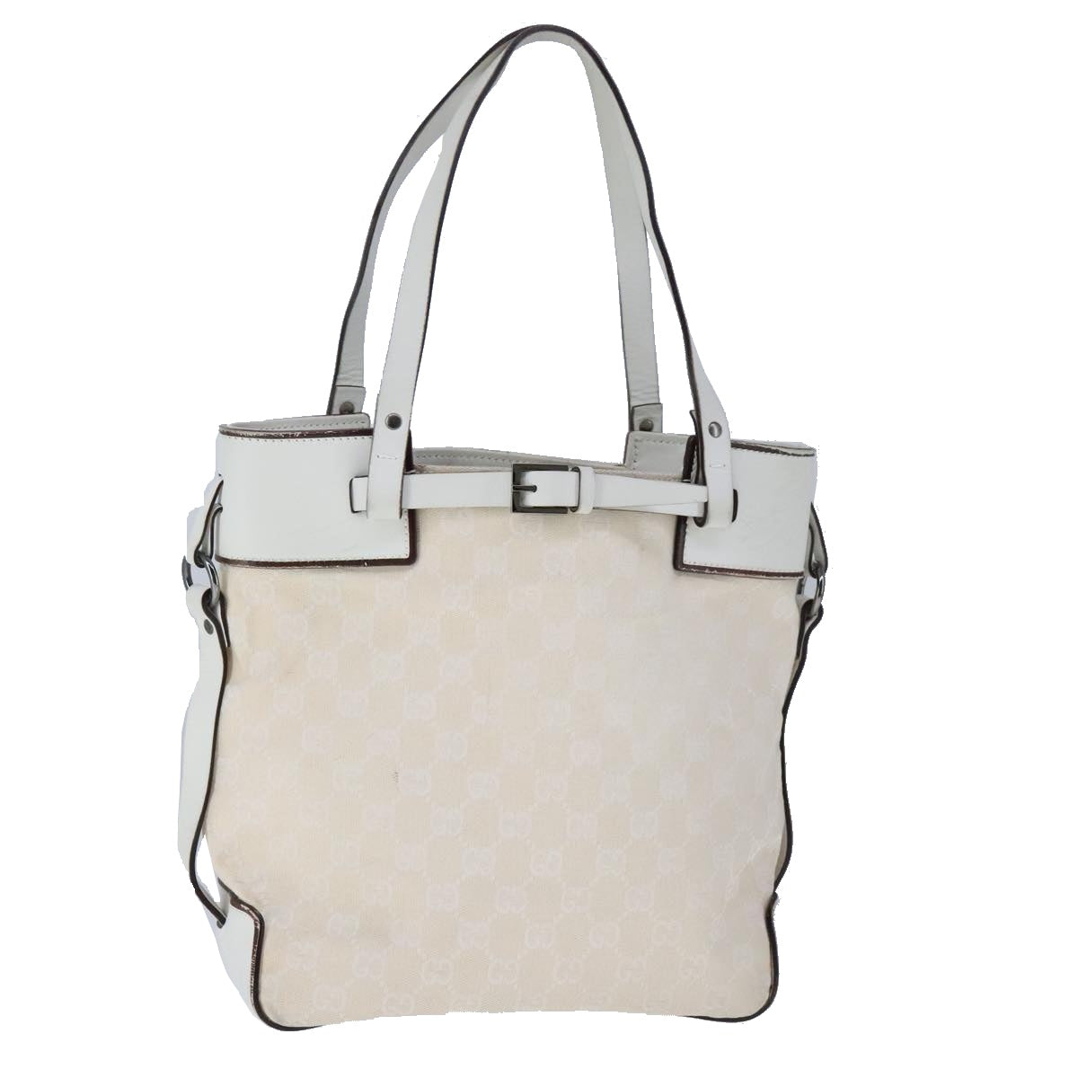 Gucci Gg Canvas Beige Canvas Tote Bag