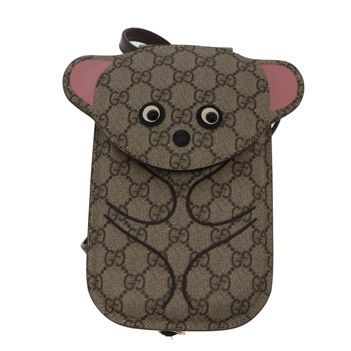 Gucci Gg Canvas Beige Canvas Shoulder Bag ()