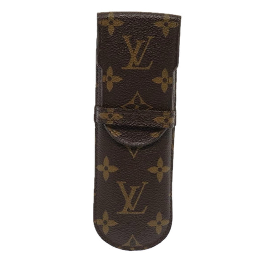 Louis Vuitton Etui Stylo Brown Canvas Wallet  ()