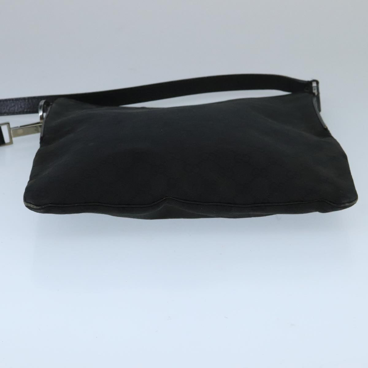 Gucci Black Canvas Shoulder Bag
