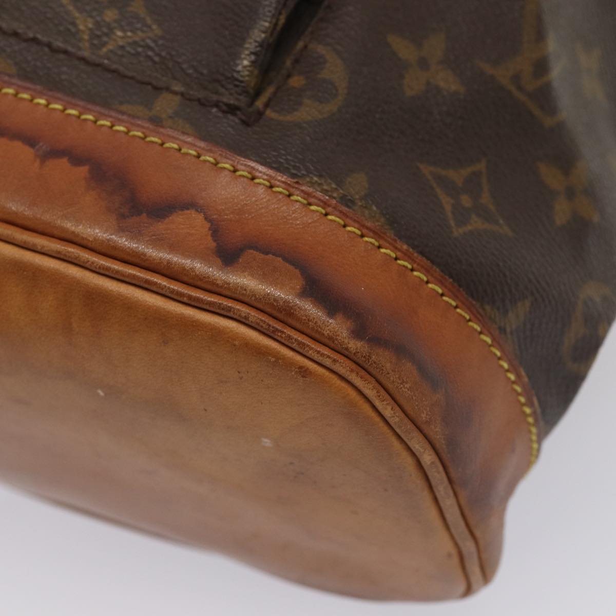 Louis Vuitton Montsouris Brown Canvas Backpack Bag