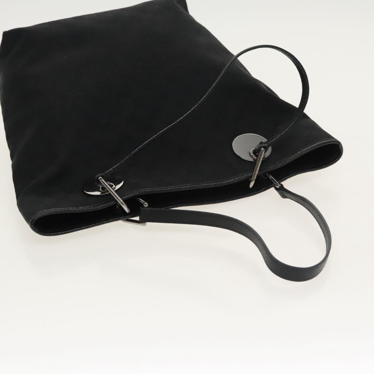 Gucci -- Black Canvas Tote Bag