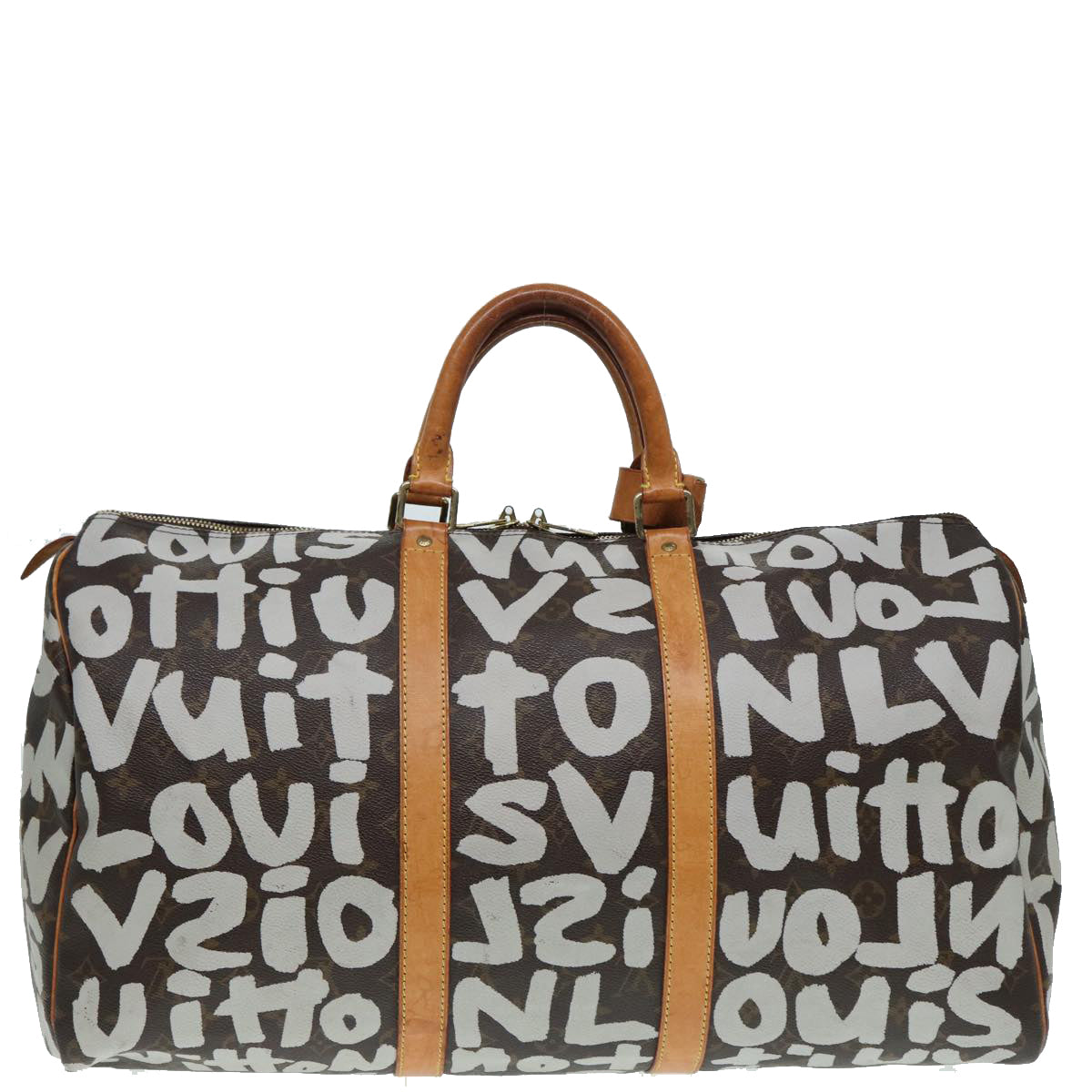 Louis Vuitton Keepall 50 Multicolour Canvas Travel Bag