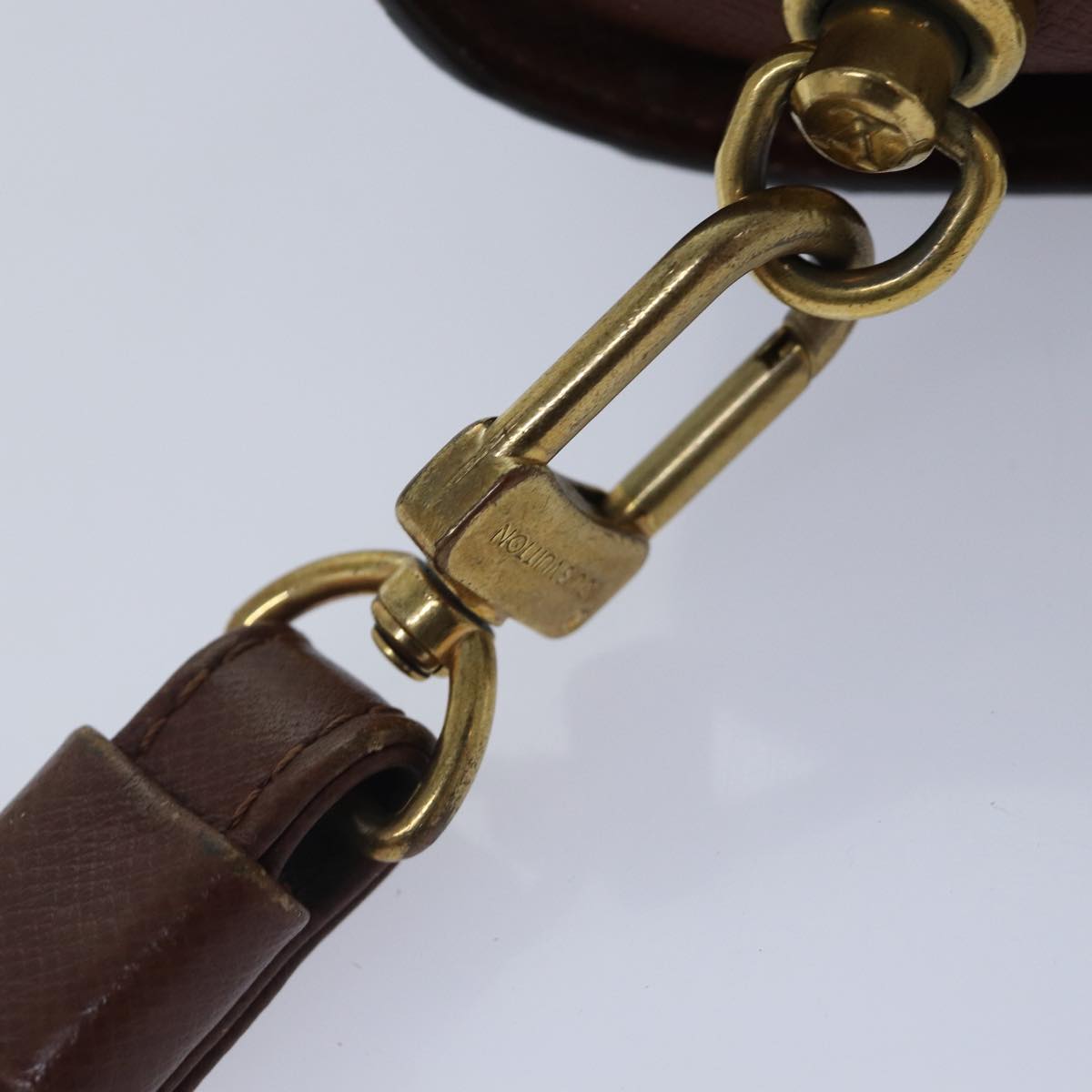 Louis Vuitton Orsay Black Canvas Clutch Bag
