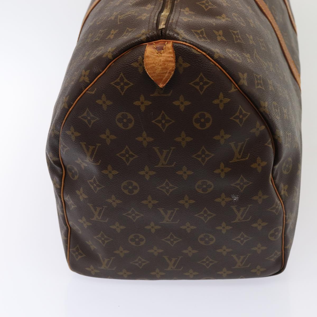 Louis Vuitton Keepall 60 Brown Canvas Travel Bag