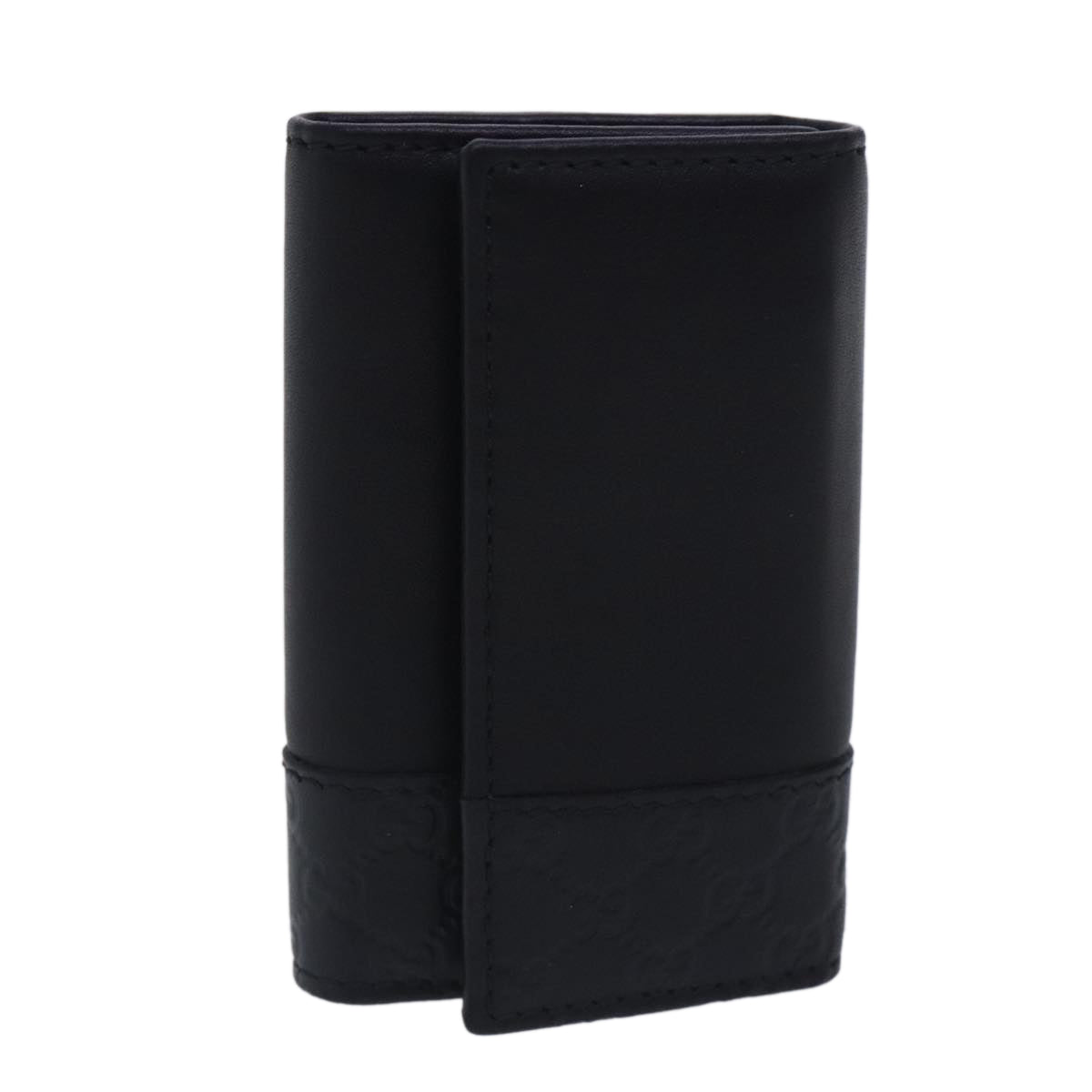 Gucci Key Case Black Leather Wallet