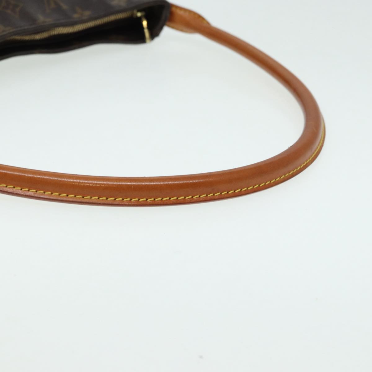 Louis Vuitton Looping Gm Brown Canvas Shoulder Bag
