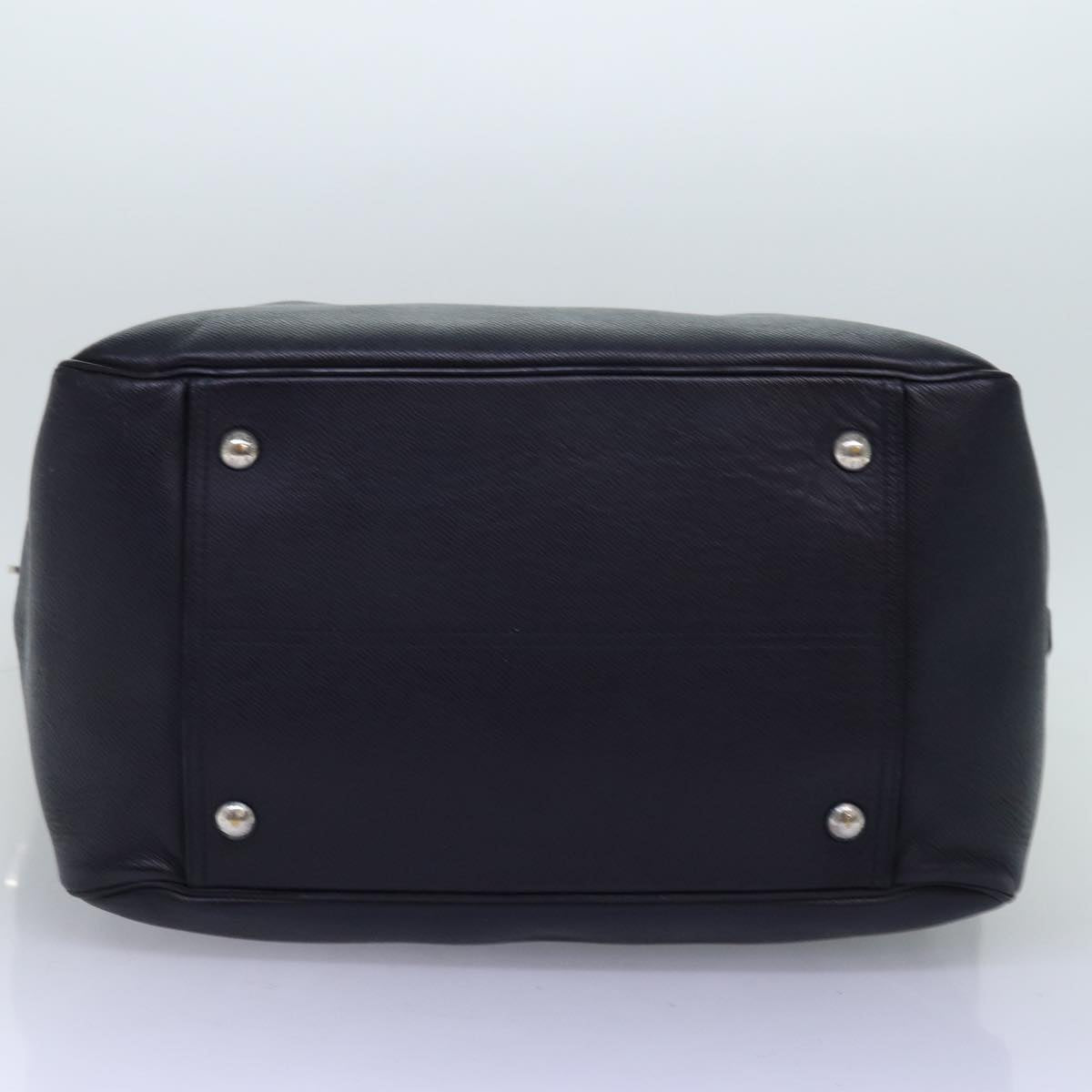 Louis Vuitton Marin Navy Leather Tote Bag