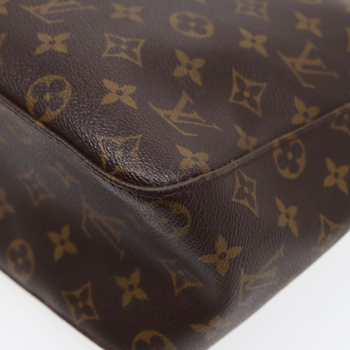 Louis Vuitton Looping Gm Brown Canvas Shoulder Bag