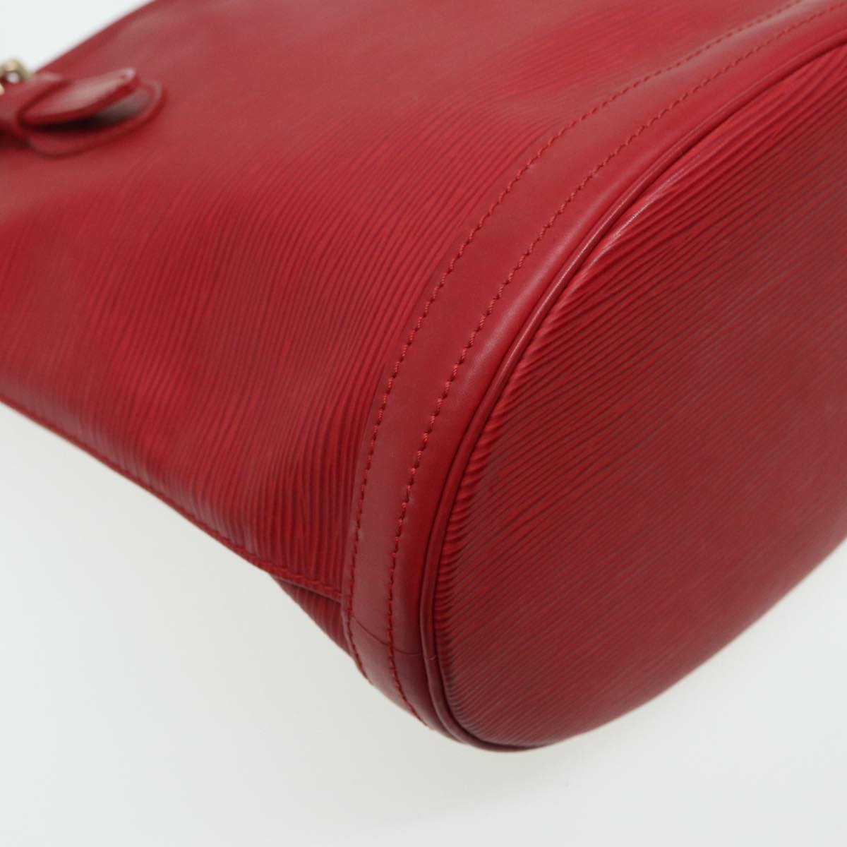 Louis Vuitton Bucket Pm Red Leather Shoulder Bag