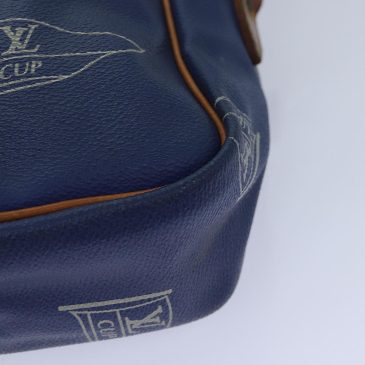 Louis Vuitton San Diego Blue Canvas Shoulder Bag