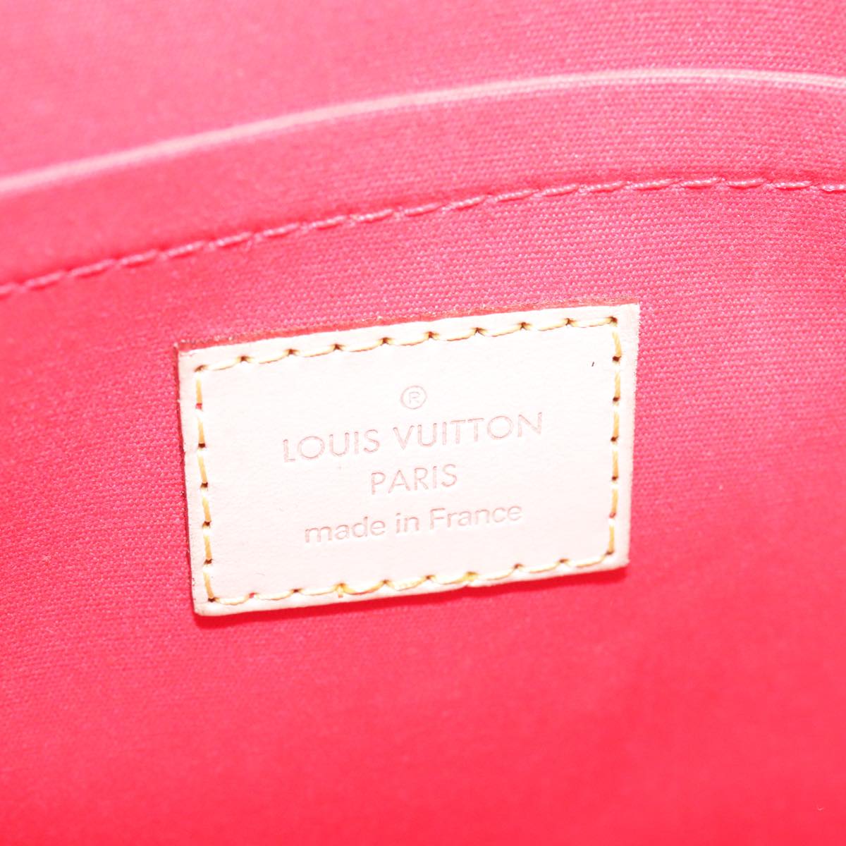 Louis Vuitton Bellflower Red Patent Leather Shoulder Bag