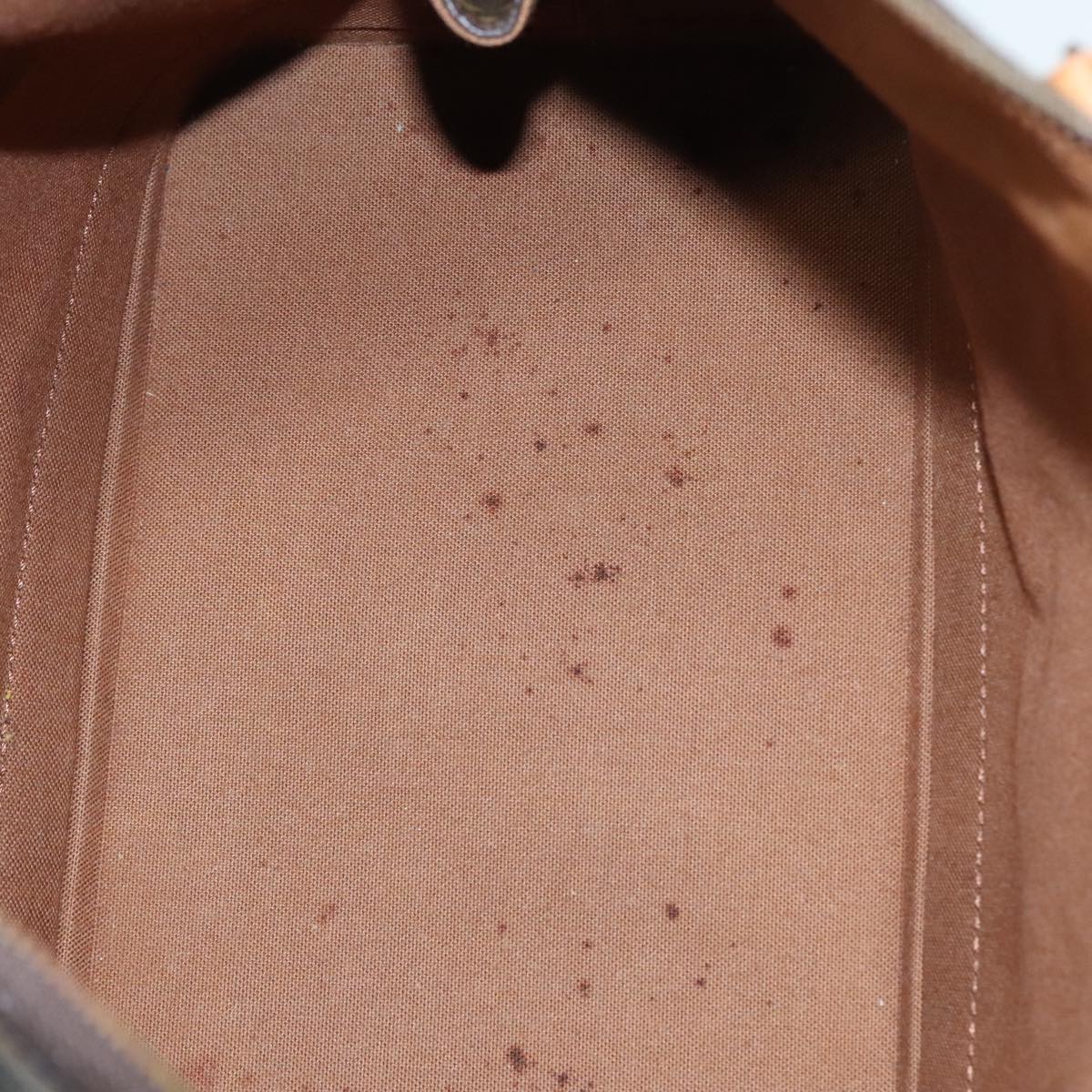 Louis Vuitton Alma Brown Canvas Handbag
