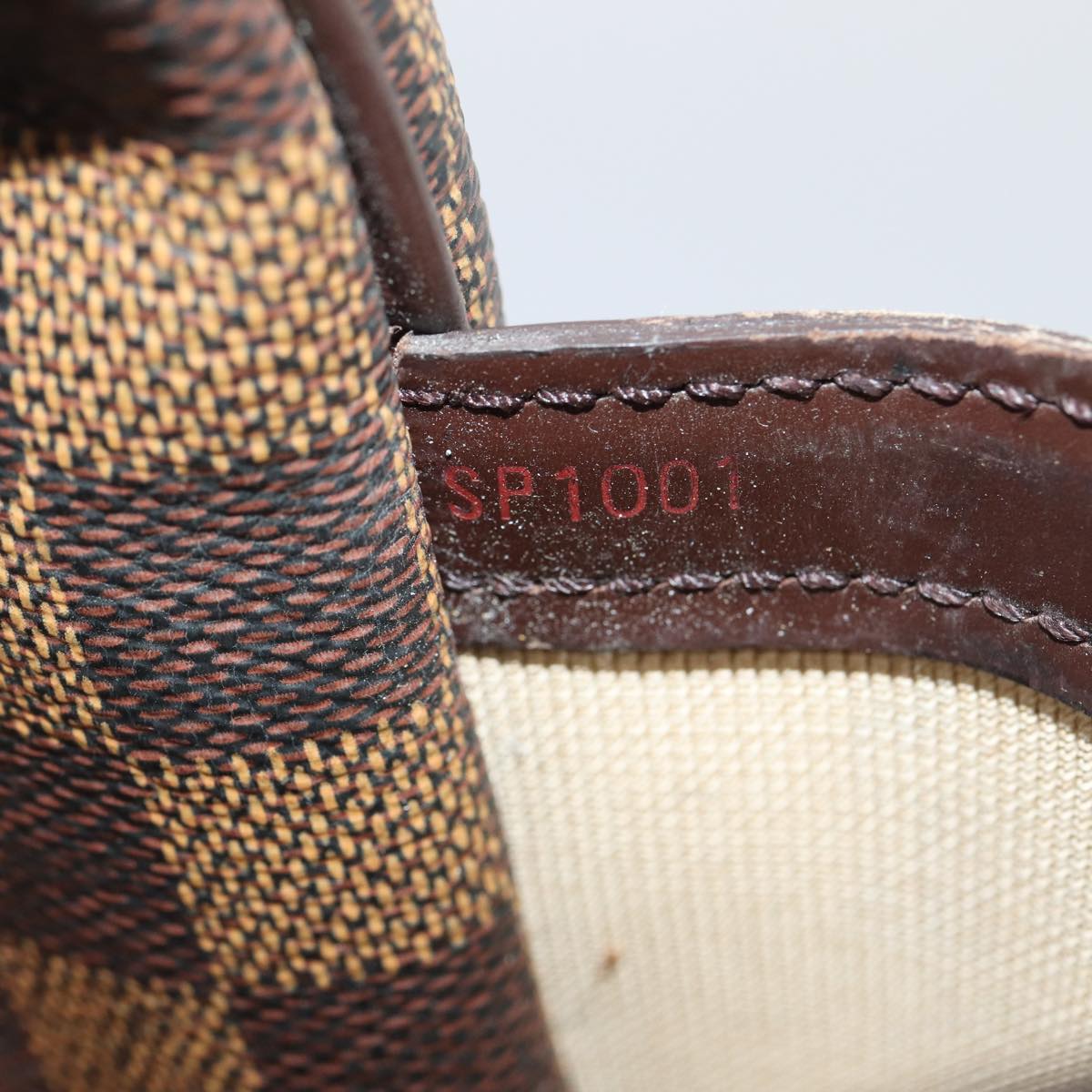 Louis Vuitton Reporter Brown Canvas Shoulder Bag