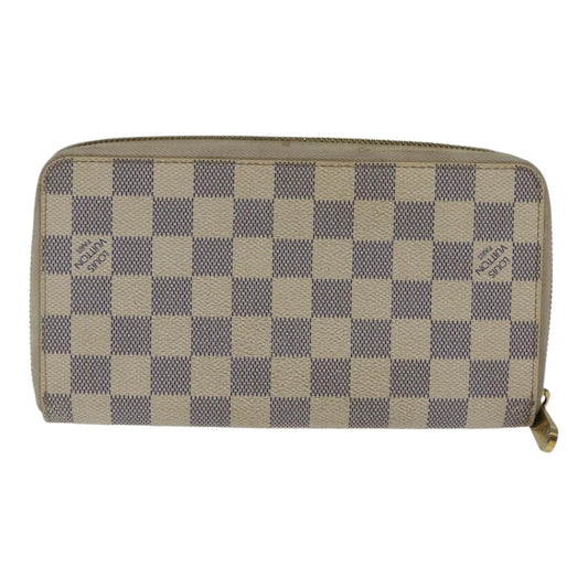 Louis Vuitton Zippy Wallet Blue Canvas Wallet