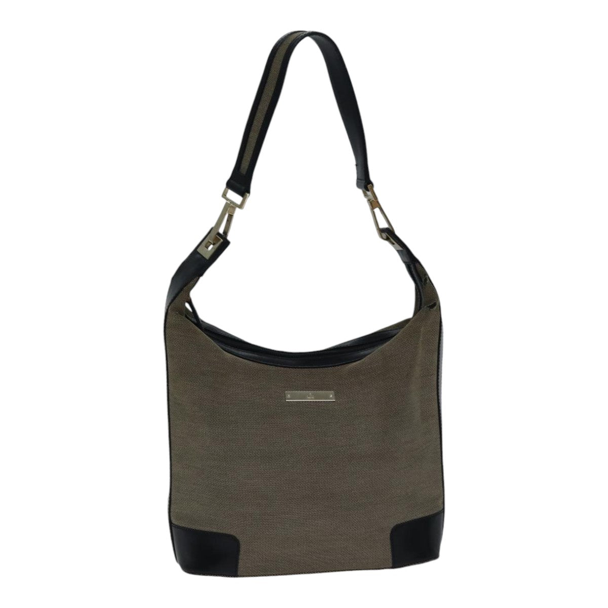 Gucci Jackie Beige Canvas Shoulder Bag ()