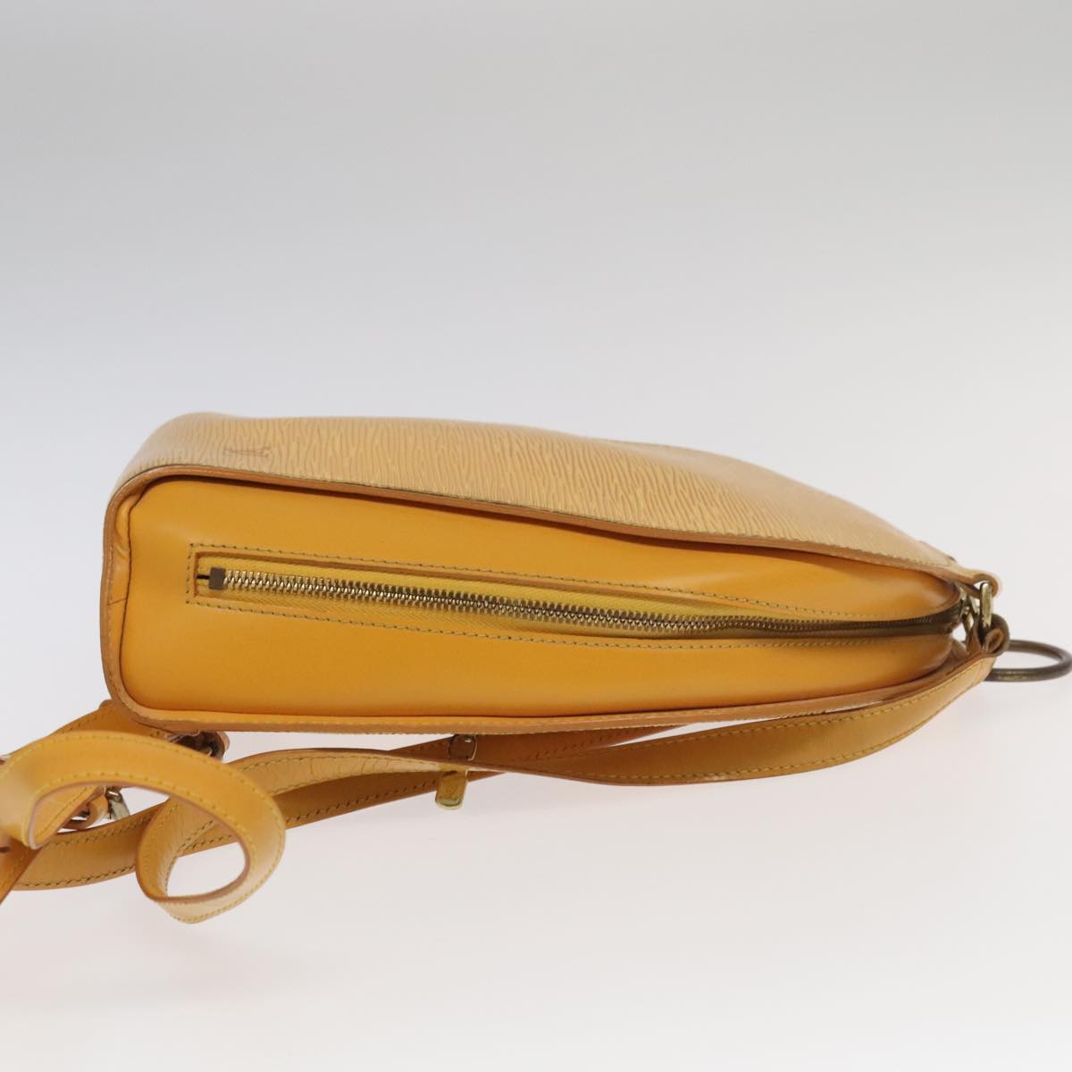 Louis Vuitton Mabillon Yellow Leather Backpack Bag