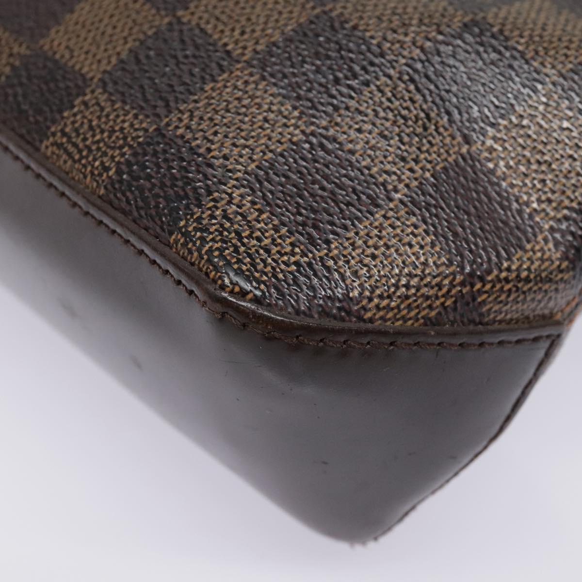 Louis Vuitton Trotteur Brown Canvas Shoulder Bag