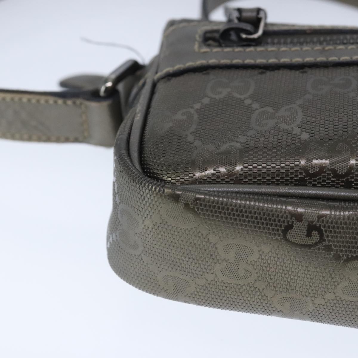 Gucci Imprime Brown Canvas Shoulder Bag