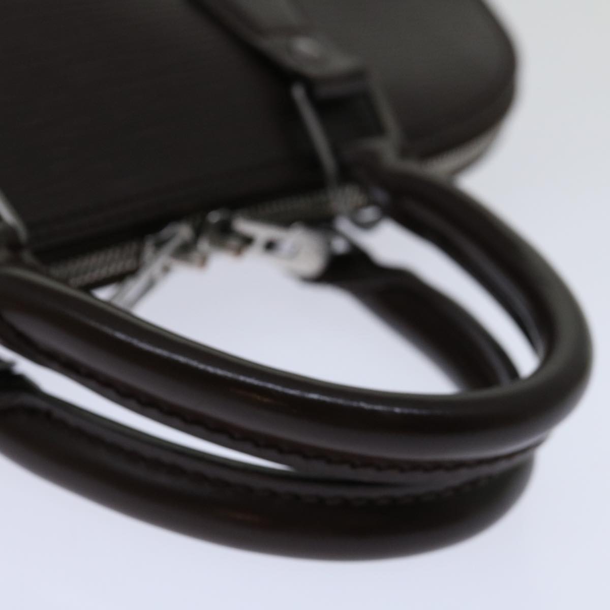 Louis Vuitton Alma Brown Leather Handbag